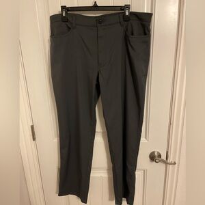 PGA Tour dark green/brown golf‎ pants 5 pocket super soft men’s 36x30 NWOT